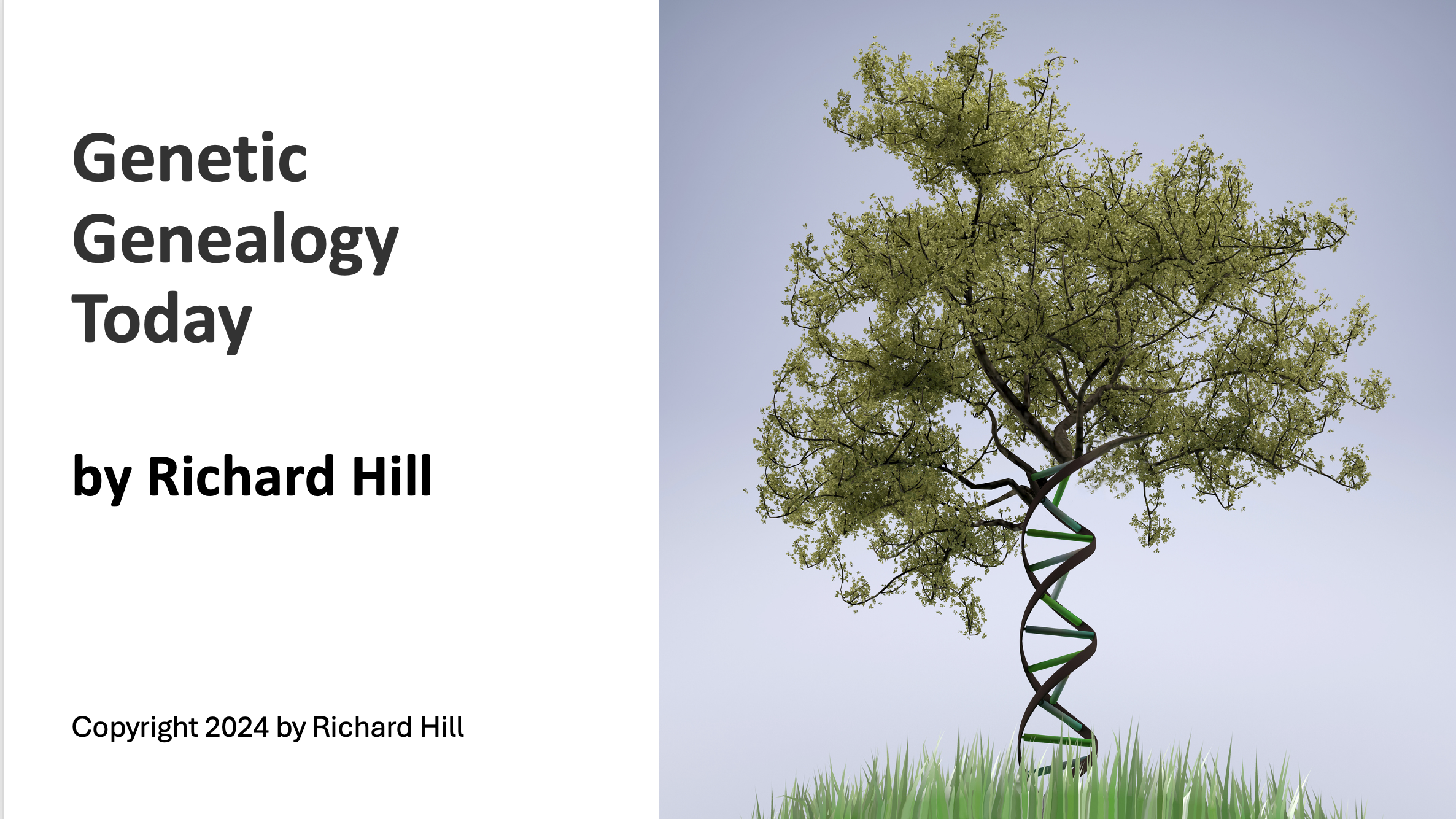 Genetic Genealogy Title Slide